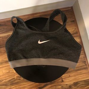 Small Grey Nike Sports Bra